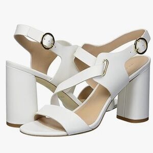 Via Spiga Strappy Block Heels